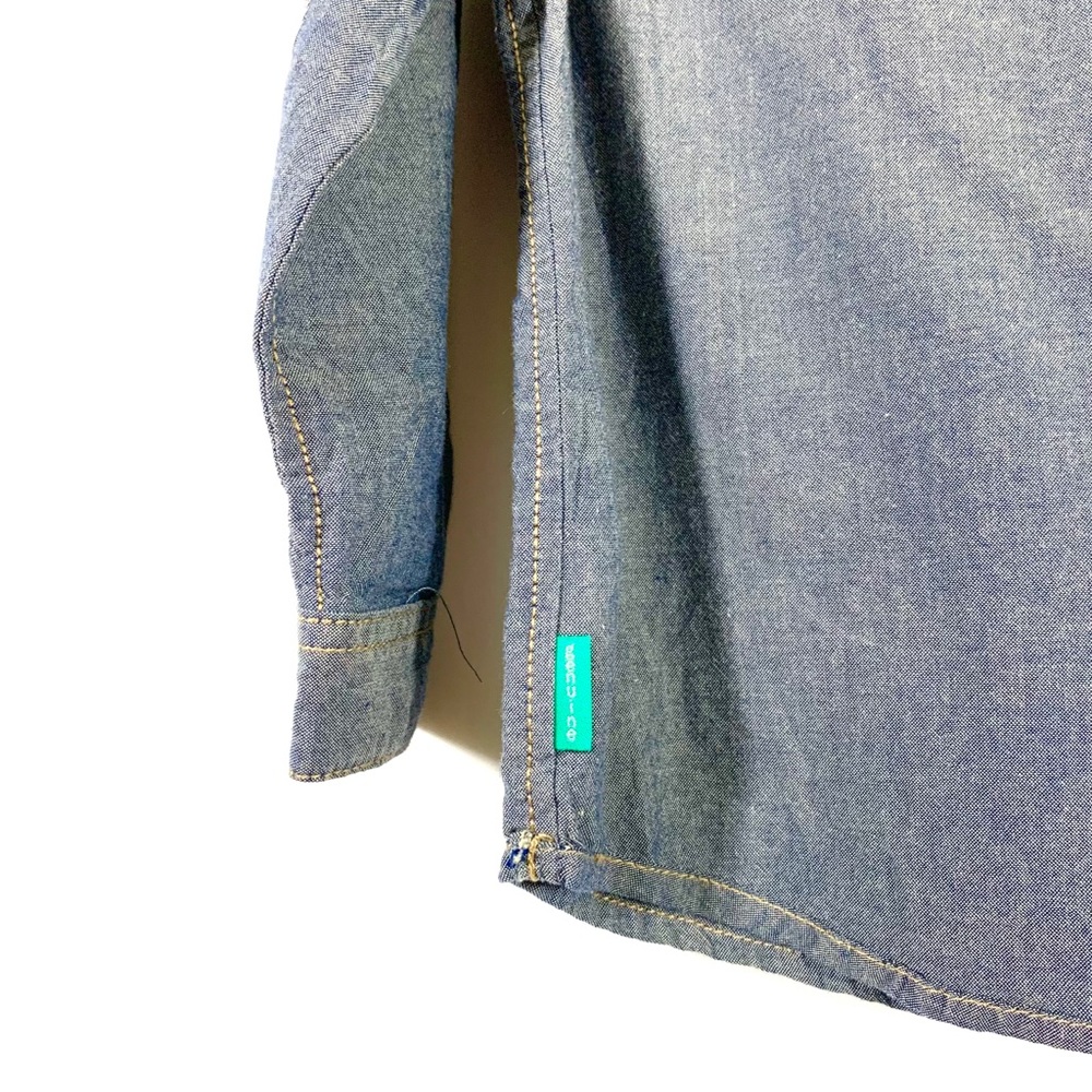OshKosh B’Gosh Genuine Kids Denim Boys Shirt - Picture 5 of 6